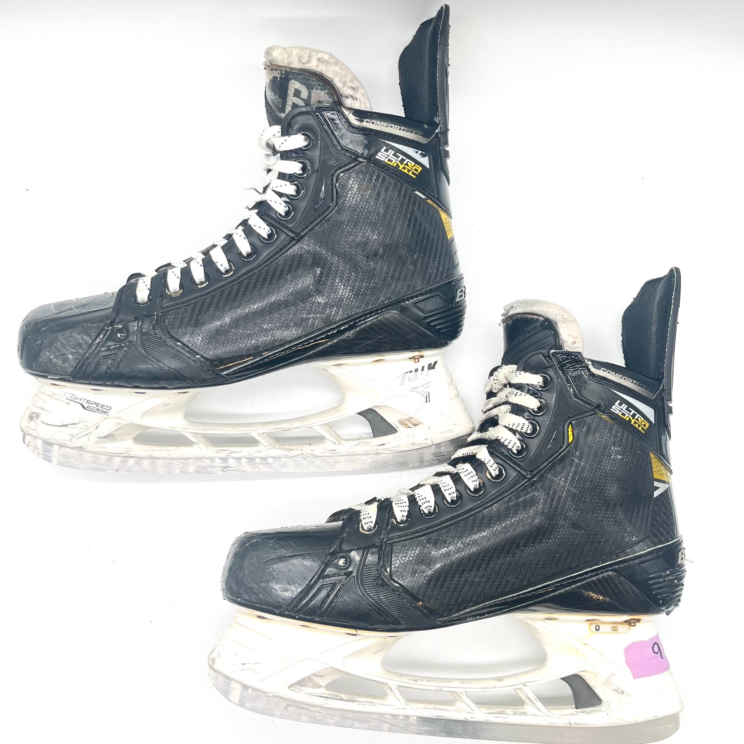 Patins de hockey Bauer Supreme Ultrasonic Pro Stock d'occasion - Taille 9,75D