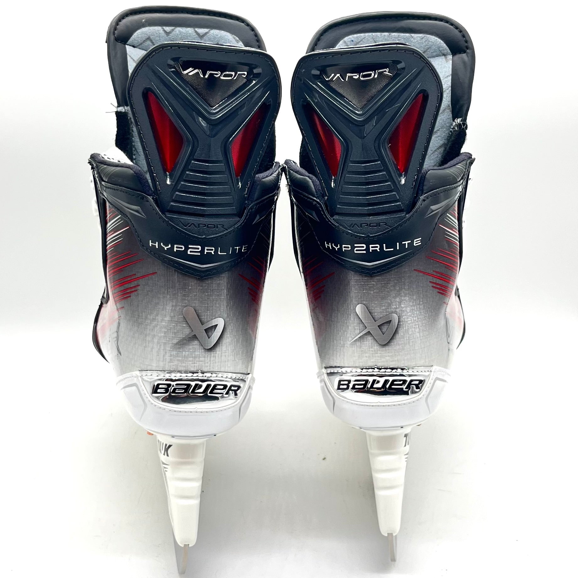 Bauer Vapor Hyperlite 2 – Patins de hockey Pro Stock – Taille 7,25/7D (rouge)