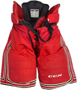 CCM HP45 - Used NCAA Pants (Red/White/Black)