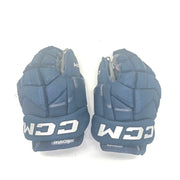 CCM HG12 - Gants Pro Stock d'occasion (bleu marine)
