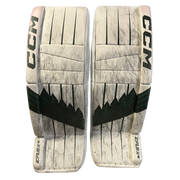 CCM Extreme Flex 6 - Used Pro Stock Pads (White/Green/Black)