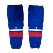 NCAA - Used Under Armour Hockey Socks (Blue/White/Red) #2