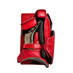 Bauer Vapor Hyperlite - Bloqueur de gardien Pro Stock d'occasion (rouge/jaune)