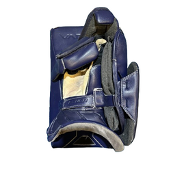 Bauer Vapor Hyperlite - Ensemble complet de gardien de but Pro Stock d'occasion (bleu marine/blanc)