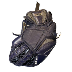 Bauer Vapor Hyperlite - Ensemble complet de gardien de but Pro Stock d'occasion (bleu marine/blanc)