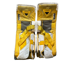 Bauer Vapor Hyperlite - Ensemble complet de gardien droit Pro Stock d'occasion (vert/blanc/jaune)