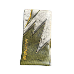 Bauer Vapor Hyperlite - Ensemble complet de gardien droit Pro Stock d'occasion (vert/blanc/jaune)