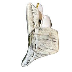Bauer Vapor Hyperlite - Ensemble complet de gardien droit Pro Stock d'occasion (vert/blanc/jaune)