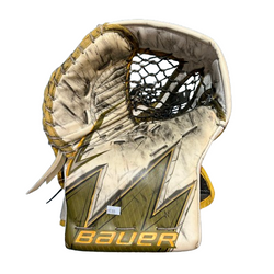 Bauer Vapor Hyperlite - Ensemble complet de gardien droit Pro Stock d'occasion (vert/blanc/jaune)