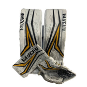 Vaughn Ventus SLR3 - Pro Stock Gardien de but - Ensemble complet (Blanc/Jaune/Noir)