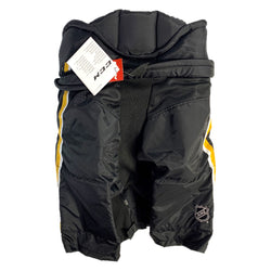 CCM HP35 - NHL Pro Stock Hockey Pants - Calgary Flames - (Black/White/Yellow)