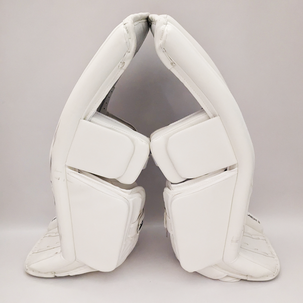 CCM Premier II - Used Pro Stock Senior Goalie Pads (White)