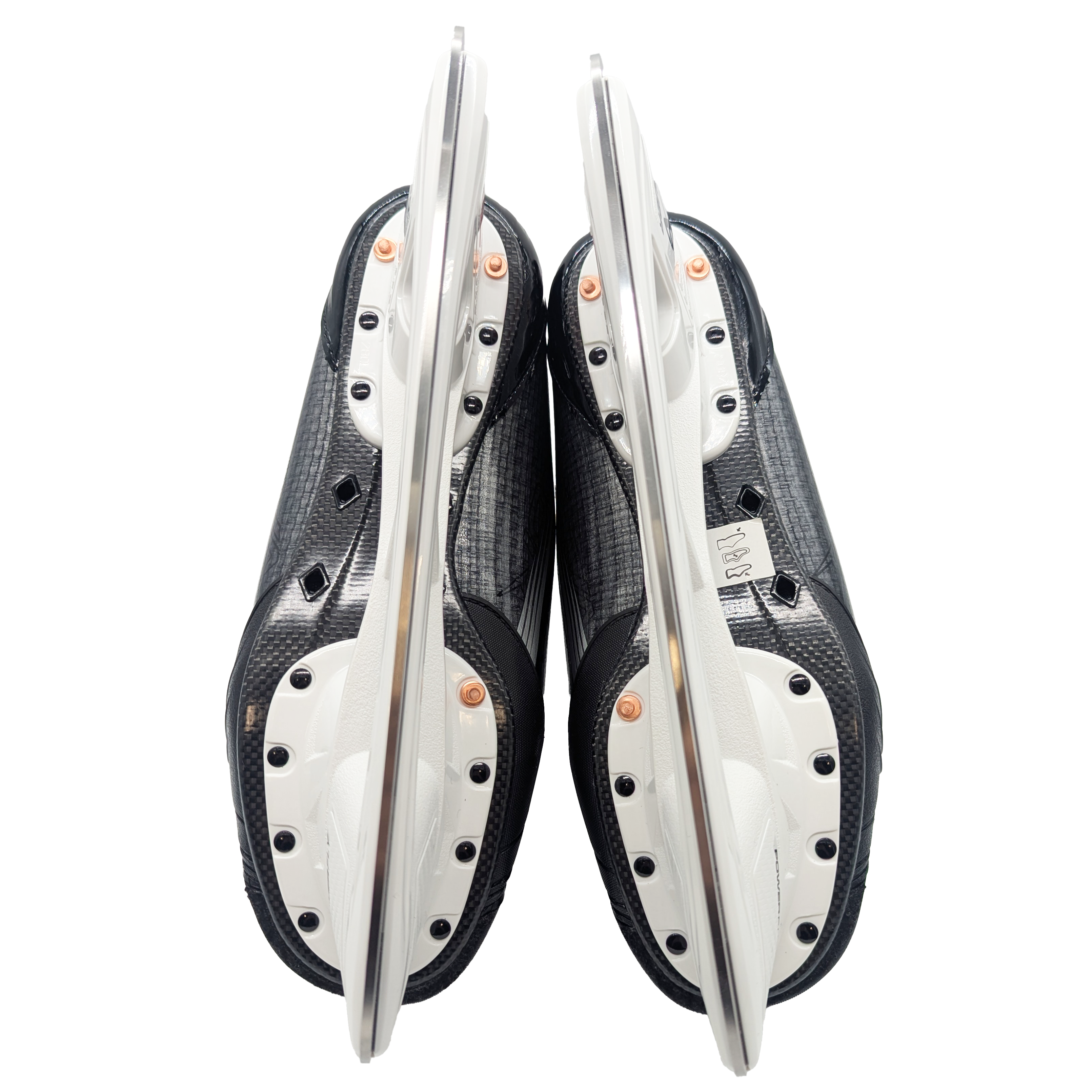 Bauer Vapor Hyperlite 2 - Patins de hockey NCAA Pro Stock - Taille R9E L9.5E