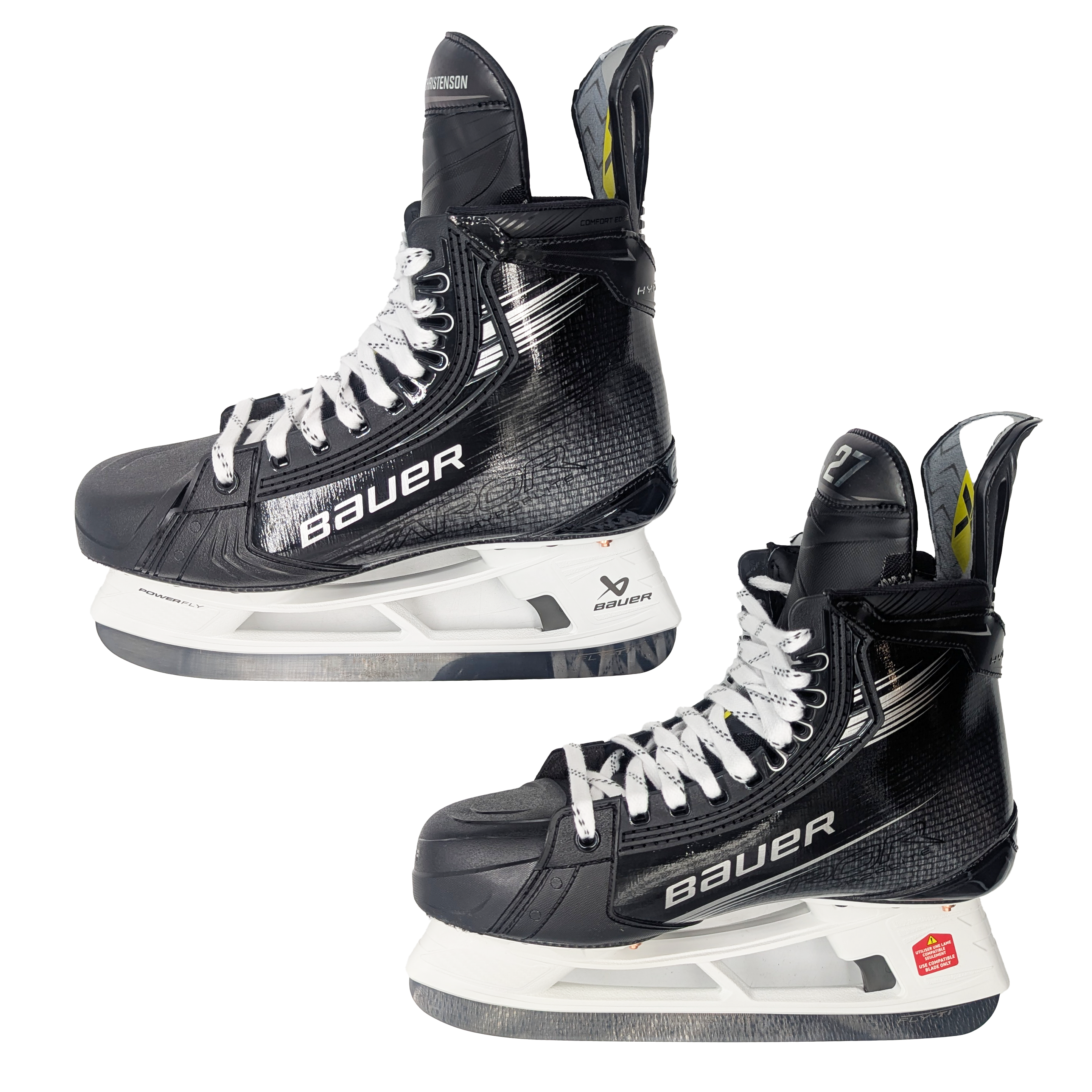 Bauer Vapor Hyperlite 2 - Patins de hockey NCAA Pro Stock - Taille R9E L9.5E