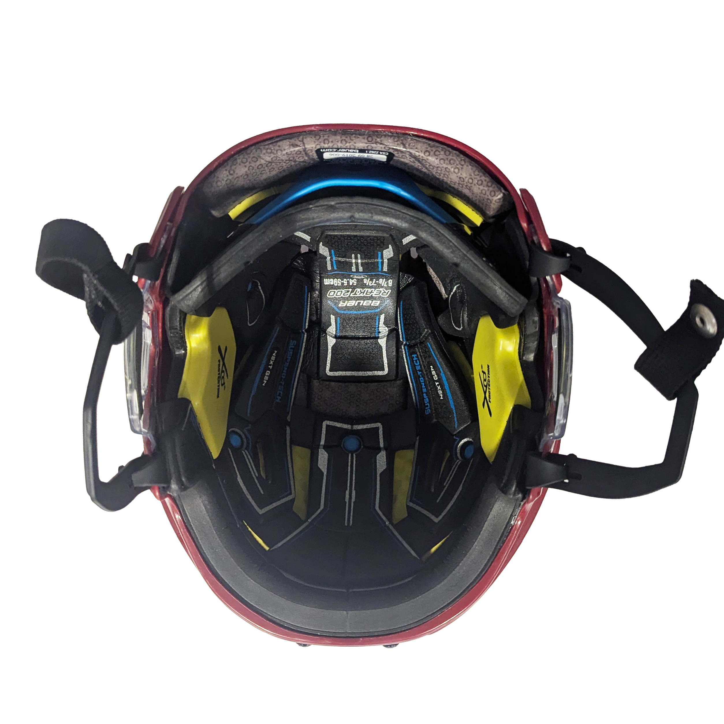 Casque de hockey Bauer Re-Akt 200 (cramoisi)