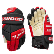 Sherwood Rekker Legend 1 - Hockey Gloves - Senior (Black/Red/White)
