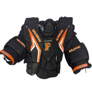 Vaughn SLR3 Pro Carbon - Used Pro Stock Goalie Chest Protector (Black/Orange)
