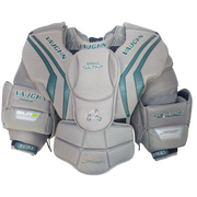 Vaughn Ventus SLR2 Pro Carbon - Used Pro Stock Goalie Chest Protector (Grey/Green)