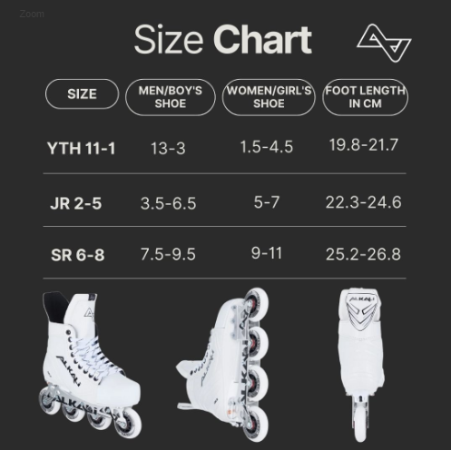 Patins de hockey en ligne réglables Alkali Cele - Junior