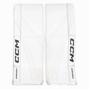 CCM Phenom Goalie Pads - Junior (White)