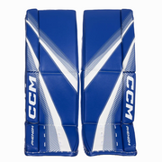 CCM Phenom Goalie Pads - Junior (Blue/White)