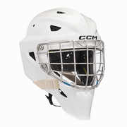 CCM - Axis F9 Senior Goalie Helmet (White)