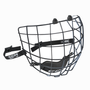 CCM FM Pro Senior Hockey Cage - Black/White
