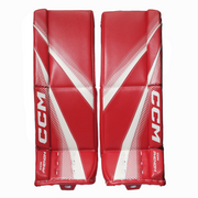 CCM Phenom Goalie Pads - Junior (Red/White)