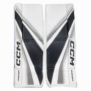 CCM Phenom Goalie Pads - Junior (White/Black)