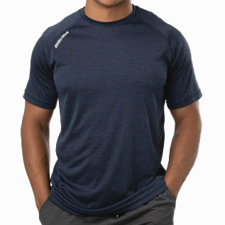 Bauer S24 Short Sleeve Tech Tee (Navy)