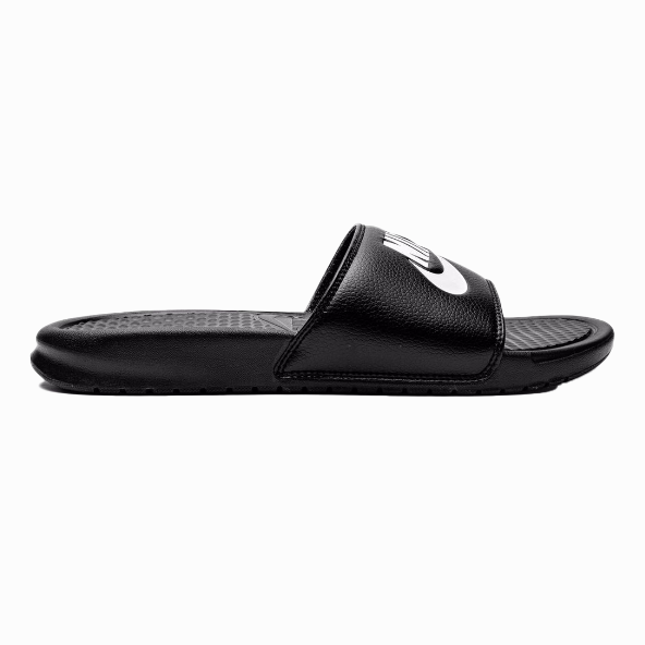 Nike Benassi JDI Men s Slides Black White HockeyStickMan Canada