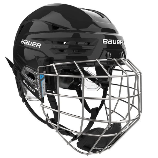 Bauer Re-Akt 90 - Hockey Helmet Combo (Black) - Retail