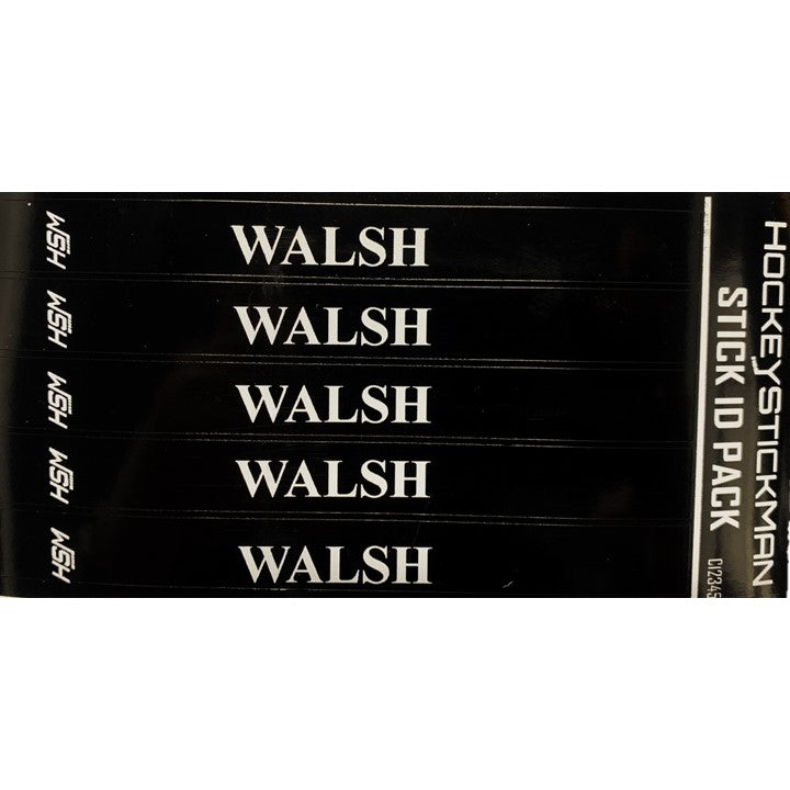 Paquets d'identification de bâtons de hockey (étiquettes)