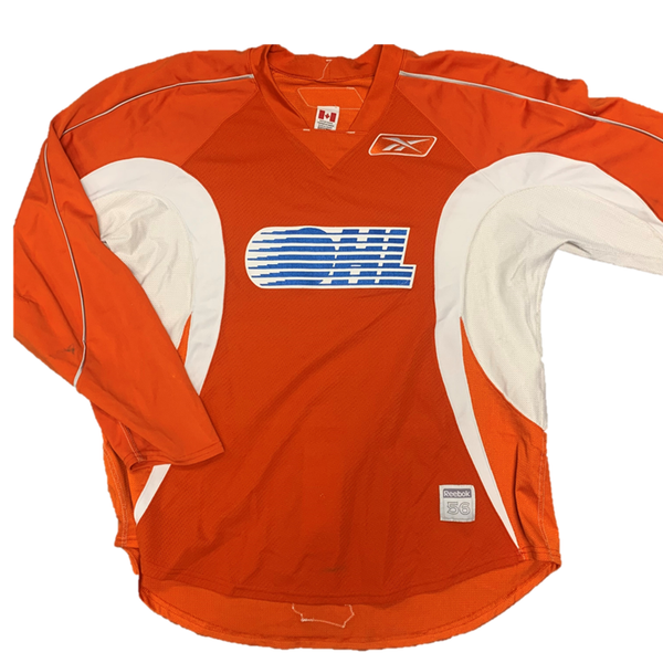 OHL - Used Reebok Practice Jersey (Orange)