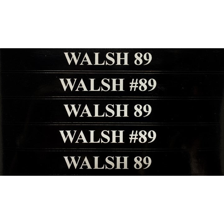 Paquets d'identification de bâtons de hockey (étiquettes)