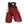 Load image into Gallery viewer, Bauer Nexus - Used Women&#39;s Hockey Pants (Maroon/White/Silver)
