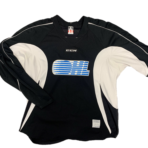OHL - Used CCM Practice Jersey (Black)