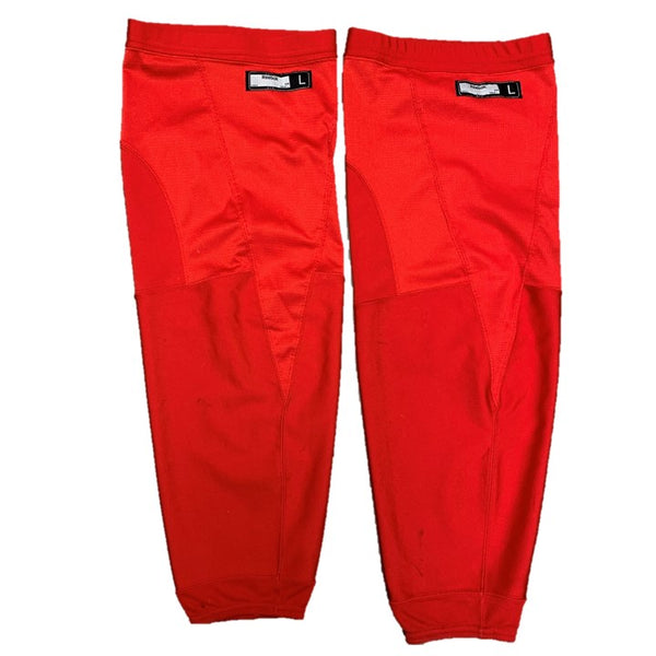 OHL - Used Reebok Hockey Socks (Red)