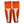 Load image into Gallery viewer, OHL - Used CCM Hockey Socks (Orange/White)
