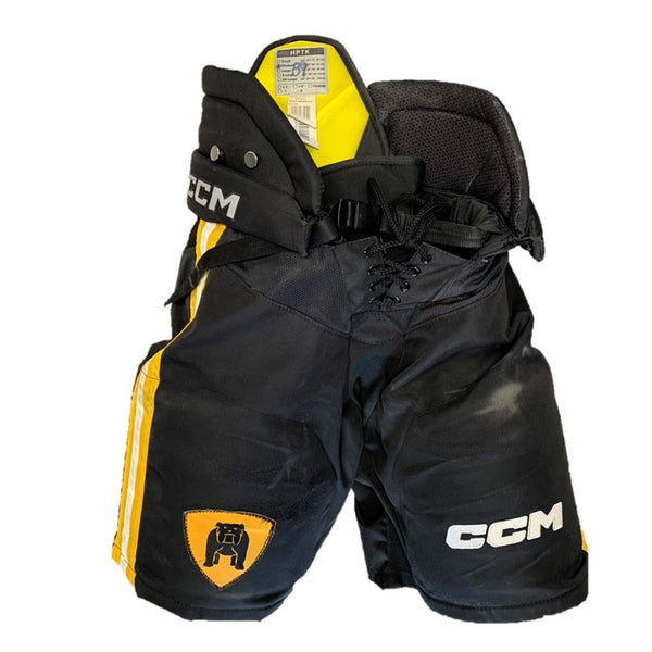 CCM HPTK - Used OHL Pro Stock Hockey Pants (Black/Yellow)