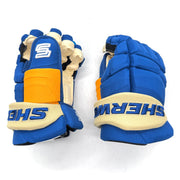 Sherwood  Pro - NHL Pro Stock Glove - St. Louis Blues (Blue/Yellow)