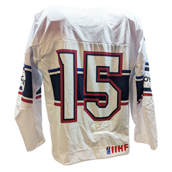 Tackla - Used Team USA IIHF Game Women's Jersey (White)
