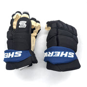 Sherwood  Pro - NHL Pro Stock Glove - Toronto Maple Leafs (Black/Blue)