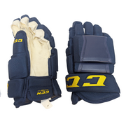 CCM HG97PP - NCAA Pro Stock Glove (Navy/Yellow)