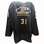 K1 - Maillot d'occasion du camp de développement des joueurs de hockey des États-Unis