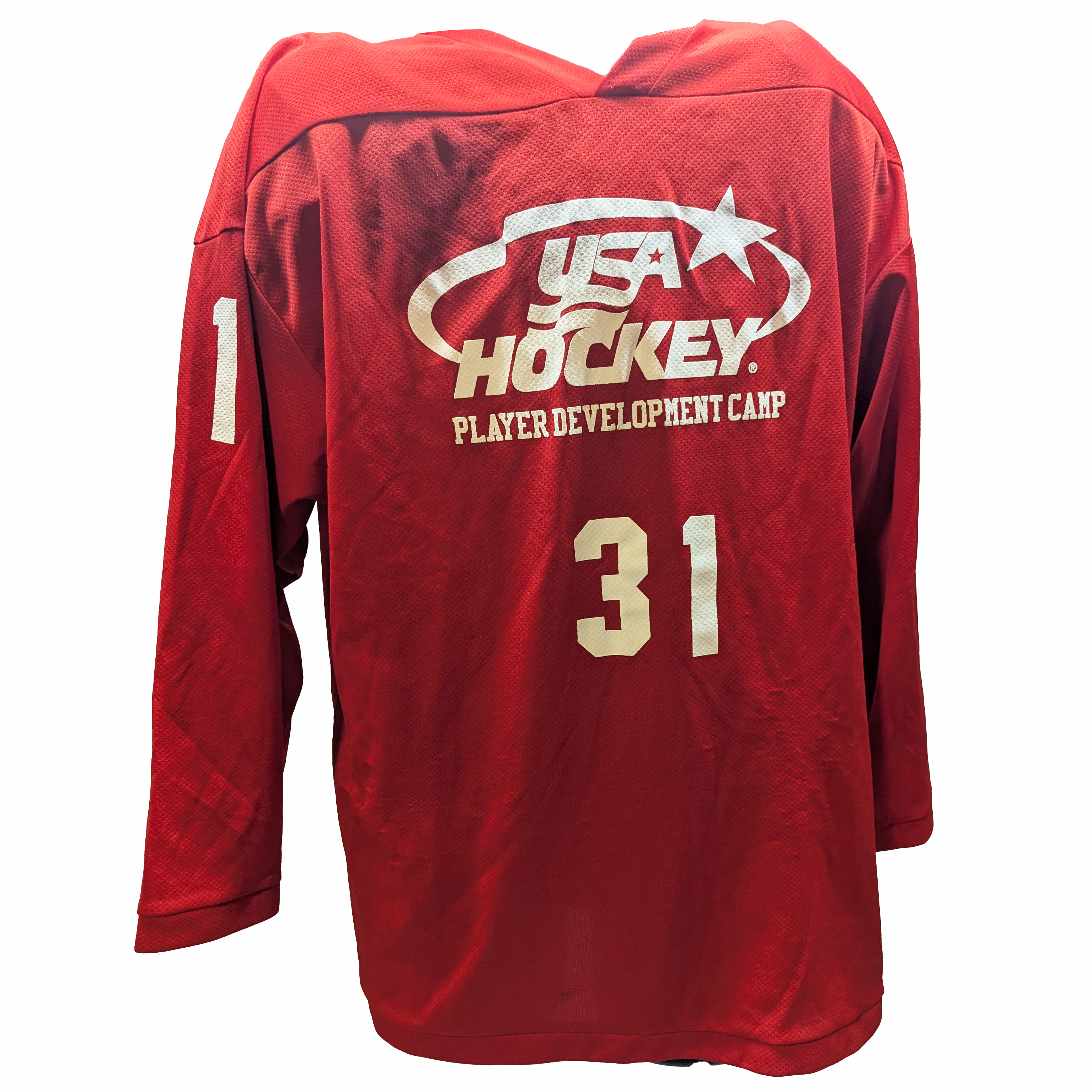 K1 - Maillot d'occasion du camp de développement des joueurs de hockey des États-Unis