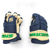 Sherwood  Pro - NHL Pro Stock Glove - Vancouver Canucks (Navy/Tan/Green)