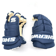 Sherwood  Pro - NHL Pro Stock Glove - Vancouver Canucks (Navy/White)