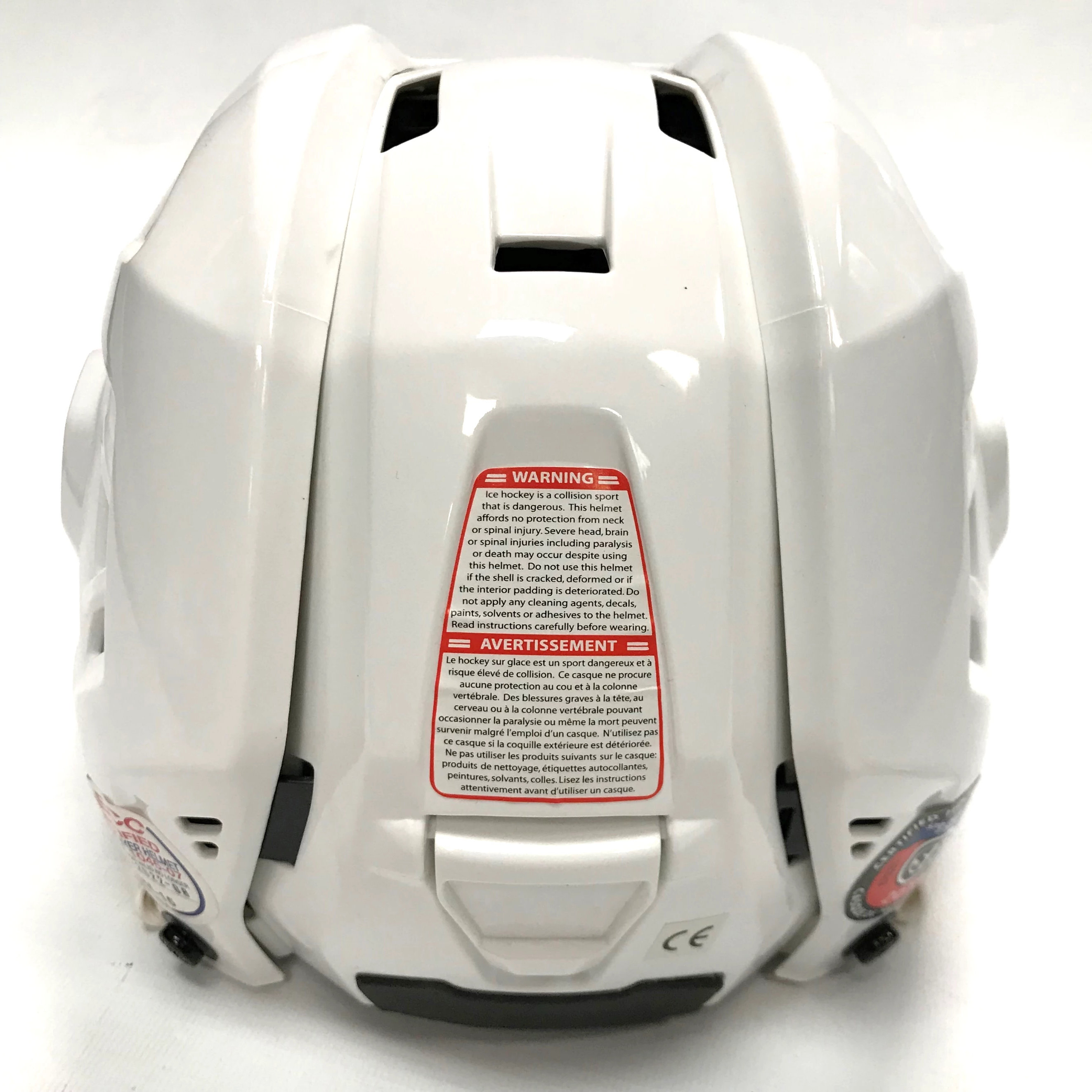 CCM Resistance 100 - Casque de hockey (blanc)