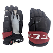 CCM HGQL - NHL Pro Stock Glove - Arizona Coyotes (Black/Burgundy)